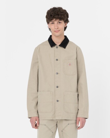 Dickies Duck Canvas Unlined Chore Coat Beige