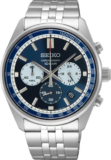 Seiko Classic SSB427P1 - Herre - 42 mm - Analog - Kvarts urverk - Hardlex Crystal Mineralglass Seiko Classic SSB427P1 - Herre - 42 mm - Analog - Kvarts urverk - Hardlex Crystal Mineralglass