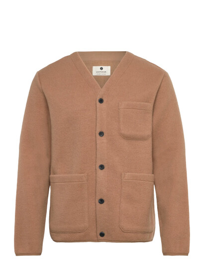 Anerkjendt Aksigurd Boiled Wool Overshirt - Beige - XXL Anerkjendt Aksigurd Boiled Wool Overshirt - Beige - XXL