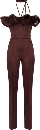 Elisabetta Franchi Dame Jumpsuits & Playsuits Brun L, Elisabetta Franchi Dame Jumpsuits & Playsuits Brun L,
