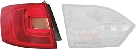 VAN WEZEL 5772921 Baklykt