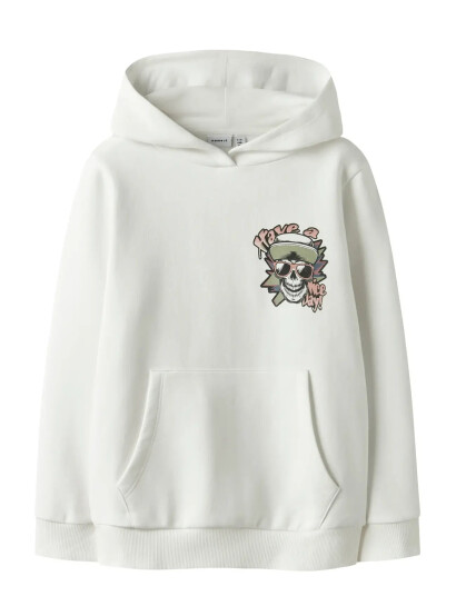 name it Nkmbastian Ls Swe Wh Bru Box Ps Noos White 122-128 name it Nkmbastian Ls Swe Wh Bru Box Ps Noos White 122-128
