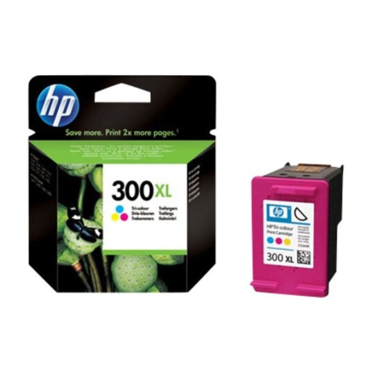 HP 300XL (3-FARGE) BLISTERED