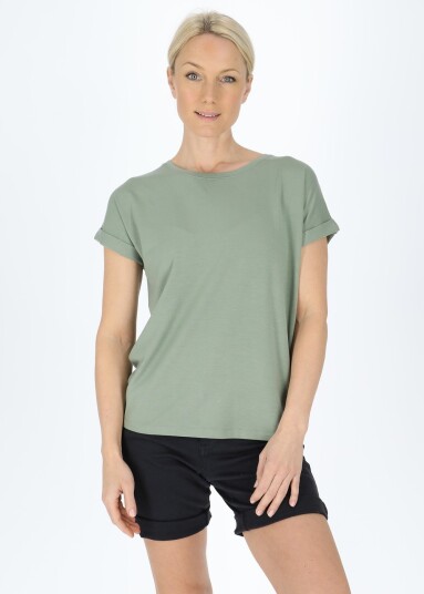 Seaside Houston Loose Fit Tee W Seaweed Green 38 T-Shirts Seaside Houston Loose Fit Tee W Seaweed Green 38 T-Shirts