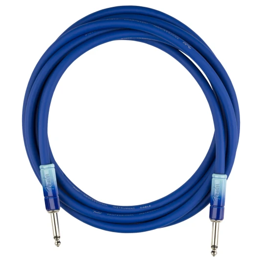 Fender 10' Ombré Cable, Belair Blå Fender 10' Ombré Cable, Belair Blå