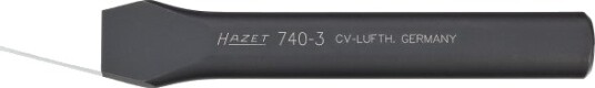 Hazet 740-3, Kaldmeisel, Flat Meisel, Metall, 15 Cm, 6 Mm, 158 G Hazet 740-3, Kaldmeisel, Flat Meisel, Metall, 15 Cm, 6 Mm, 158 G