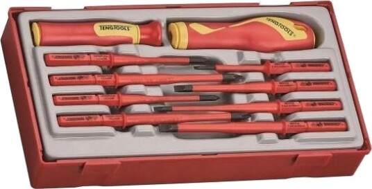 Teng Tools 10-Delt Skrutrekkerbits 1000V Ttv710n Teng Tools Teng Tools 10-Delt Skrutrekkerbits 1000V Ttv710n Teng Tools