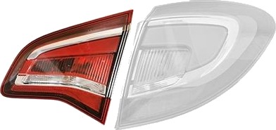 VAN WEZEL 3861928 Baklykt