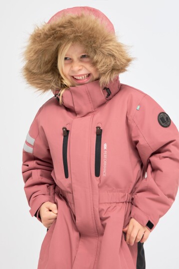 Lindberg Polar Vinterdress Mørkerosa 90 Lindberg Polar Vinterdress Mørkerosa 90