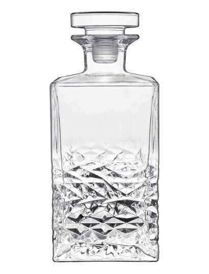 Luigi Bormioli Karaffel Textures 75 Cl Klar - Nude - 75 CL