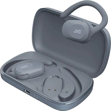 JVC Open Ear Nearphone True Wireless Headphones Blue JVC Open Ear Nearphone True Wireless Headphones Blue