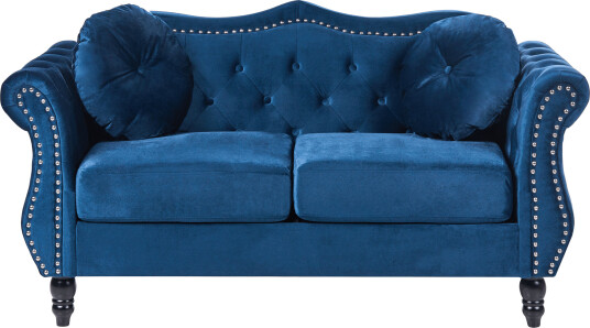 2-seters sofa Skien - Marineblå