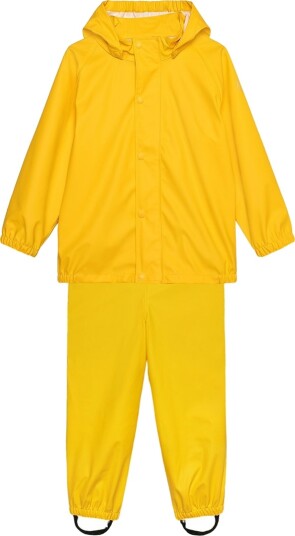 Color Kids Rainwear Pu Set Yellow 92
