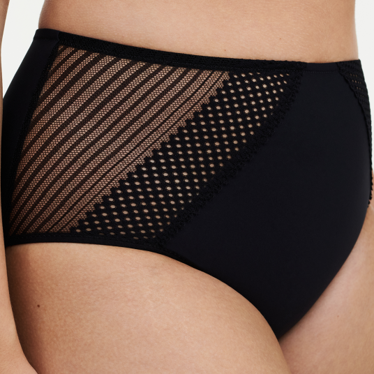 Chantelle Truser Pulp High Waist Full Brief Svart 36 Dame Chantelle Truser Pulp High Waist Full Brief Svart 36 Dame