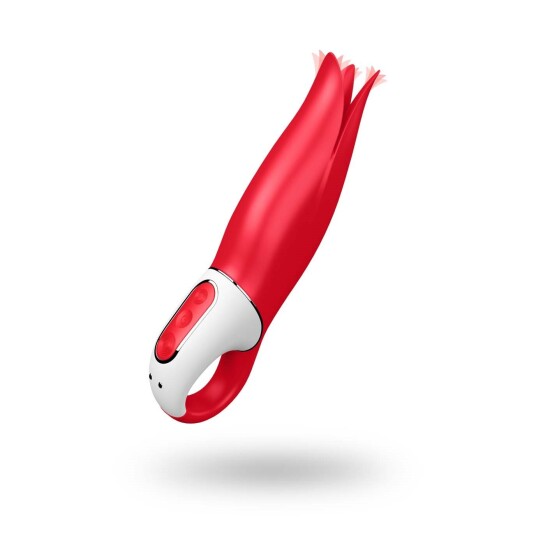 Satisfyer Vibes Power Flower Vibrator - Rød Satisfyer Vibes Power Flower Vibrator - Rød