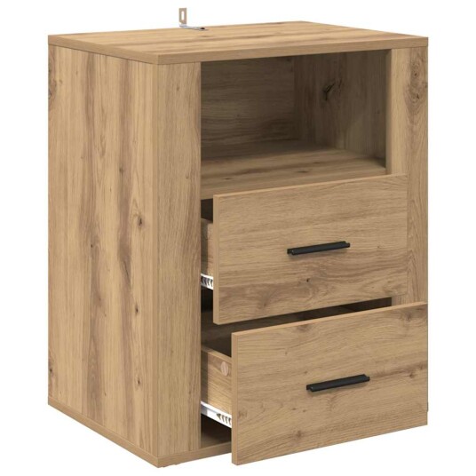  Nattbordskap artisan eik 50 x 36 x 60 cm Konstruert tre