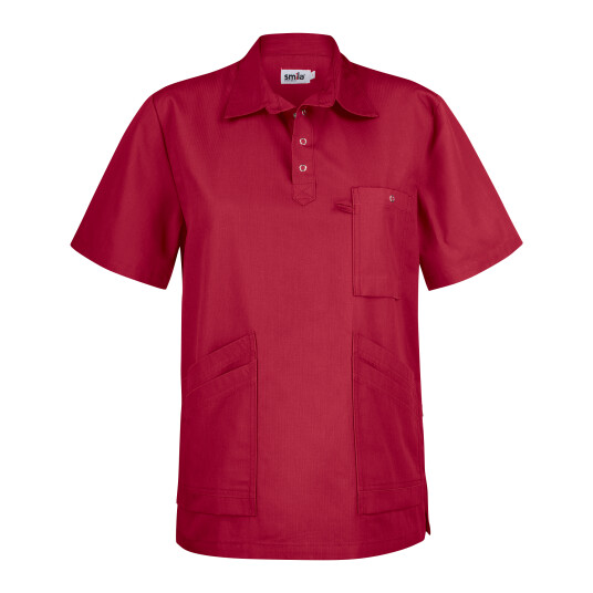 Smila Workwear Alex skjorte mørk rød 1 stk SBG-70103-66 L