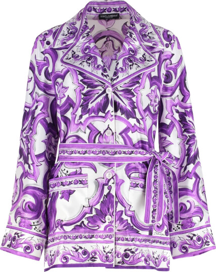 Dolce & Gabbana Dame Bluser & Skjorter Lilla M,