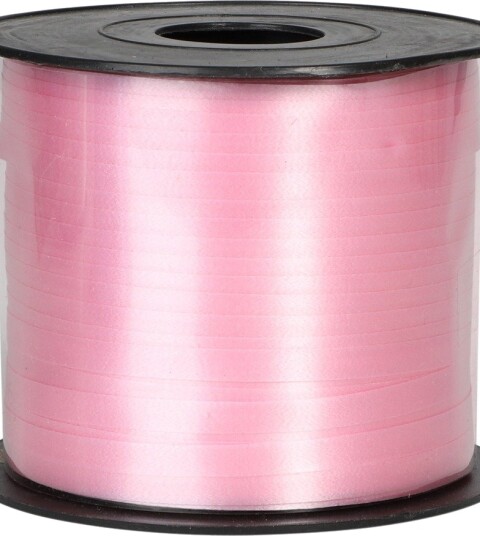 Rosa Ballongbånd Gavebånd 5mm x 225m Rosa 72527