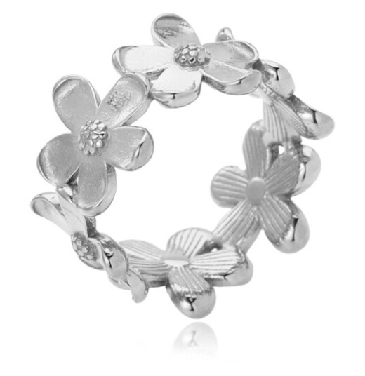 Sistie 2Nd Camellia Ring Rustfritt stål 50 Eurosize