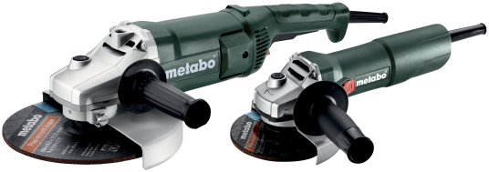 Metabo WP2200 230 + W750 125 Vinkelsliper sett