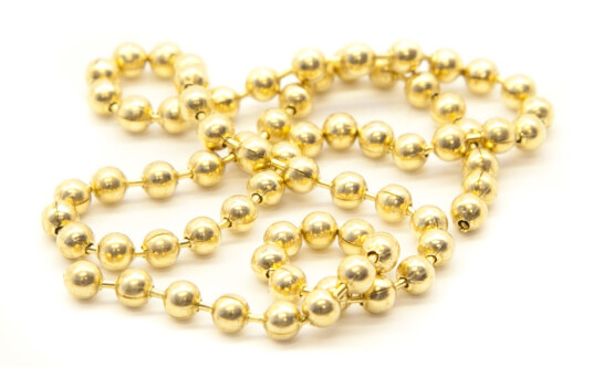 Veniard Bead Chain Eyes Gold