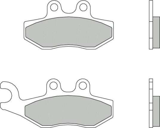 Bremseklosser sett BREMBO 07056