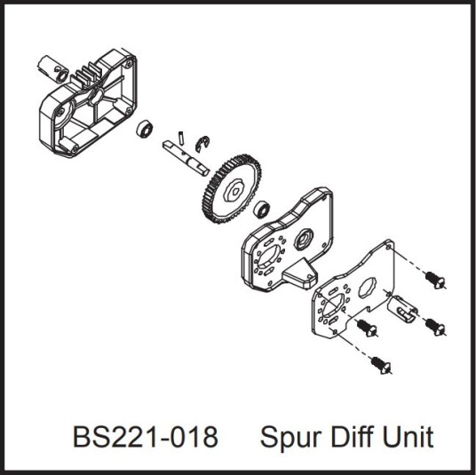 BSD  221-018 Spur Diff Unit