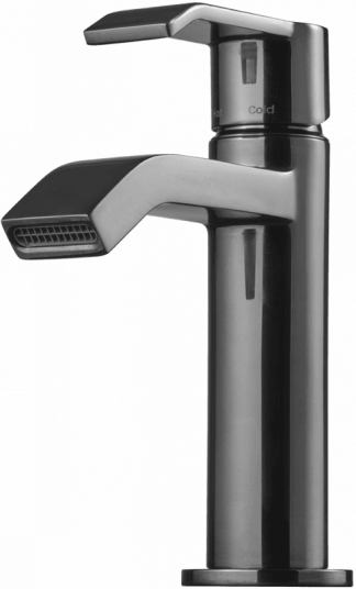 Tapwell VIC071 Servantbatteri Black Chrome