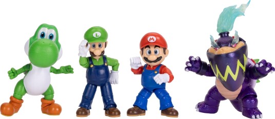 Super Mario Figursett Multi-pakke fra Nintendo Film 2 - Lekefigur 12 cm Super Mario Figursett Multi-pakke fra Nintendo Film 2 - Lekefigur 12 cm