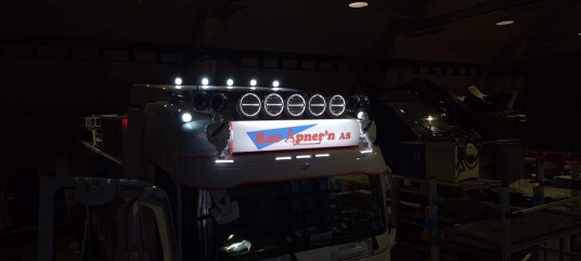Omnius LED Torpedo lys med klar eller oransje glass Variant: Klart glass
