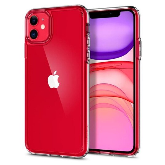 Spigen Ultra Hybrid Mobildeksel for iPhone 11 - Gjennomsiktig Polykarbonat