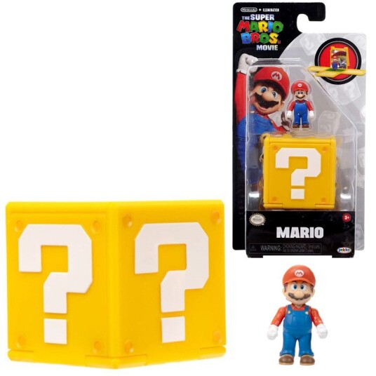 Nintendo Super Mario Movie Minifigur 3cm Mario Nintendo Super Mario Movie Minifigur 3cm Mario