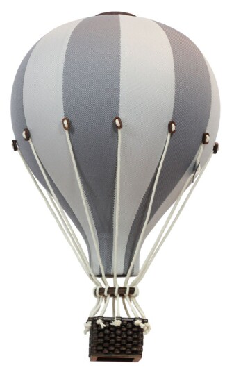 Super Balloon Luftballong M Grå