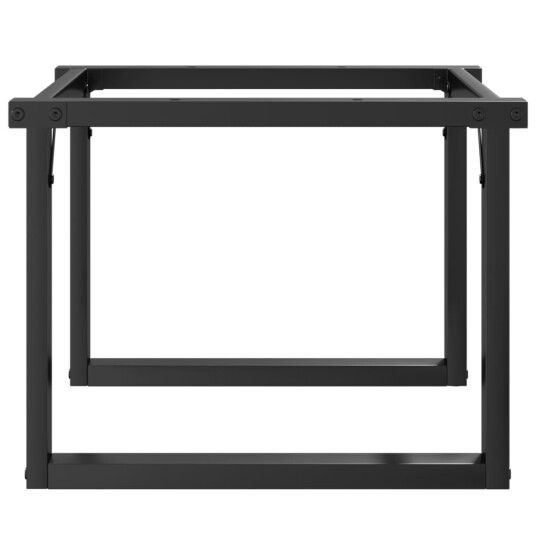 Ben for salongbord O-ramme 60x50x38 cm støpejern 357871 Ben for salongbord O-ramme 60x50x38 cm støpejern 357871