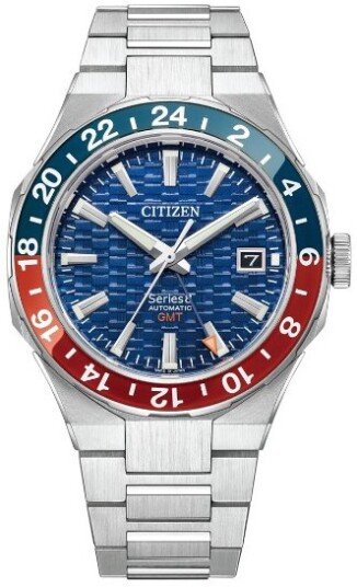 Citizen Herreklokke NB6030 59L Series 8 Blå/Stål Ø41 mm Citizen Herreklokke NB6030 59L Series 8 Blå/Stål Ø41 mm