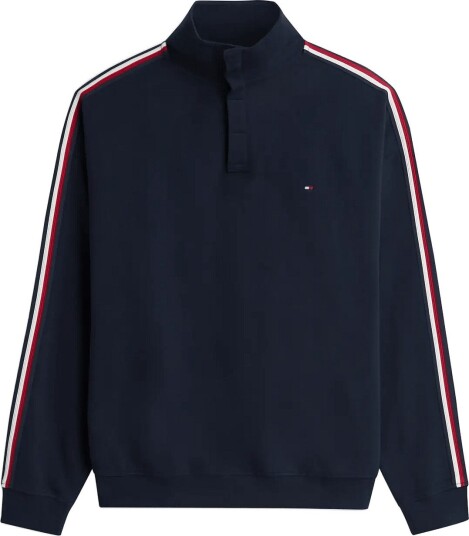 Tommy Hilfiger Half Button Down Navy M