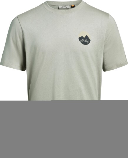 Lundhags Men"s Järpen Printed T Shirt Moss Grey XXL