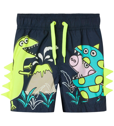 Name It Nmmmifi Peppa Gris badeshorts småbarn Navy Blazer