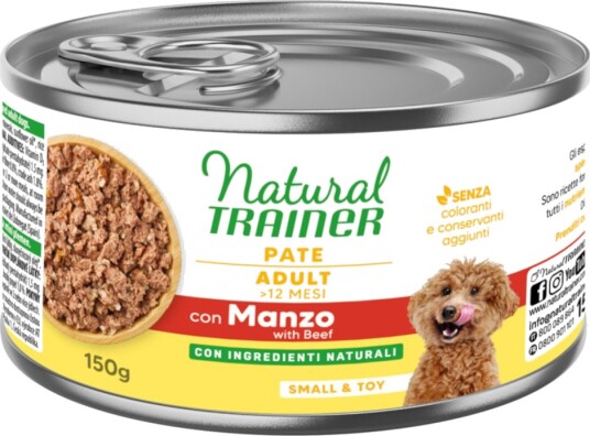 Natural Trainer Våtfôr Voksen Small & Toy Storfekjøtt 12 X 150 G 12 X 150 G Natural Trainer Våtfôr Voksen Small & Toy Storfekjøtt 12 X 150 G 12 X 150 G
