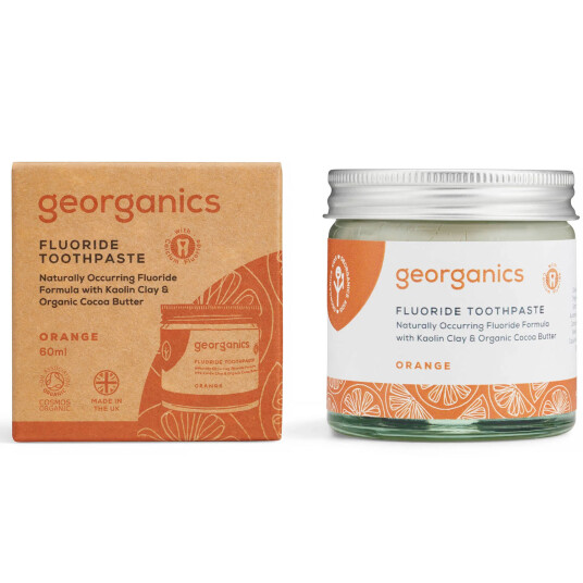 Organisk tannkrem Georganics Orange Fluoride 60 ml