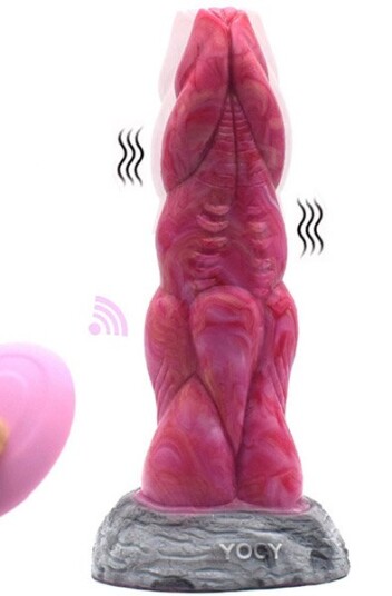 Vibrating Dildo Monster Viby Carty 22 cm