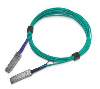 NVIDIA 100GBase-AOC InfiniBand cable - 15 m