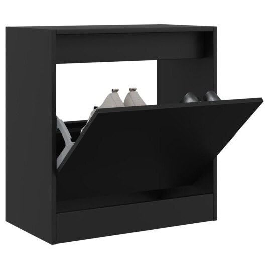  Skoskap svart 60x34x63,5 cm konstruert tre 8721012381759