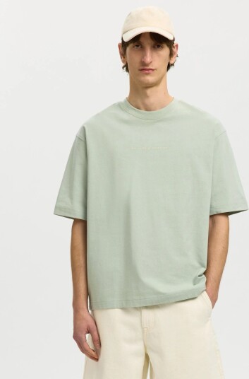 Selected Slhrelaxnorman License Ss Tee Green L