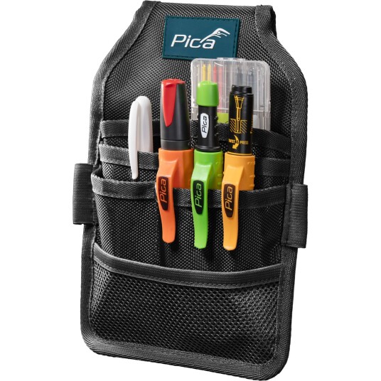 Pica Marker Master Belte med lommer Proffsett   inkl. tusjer