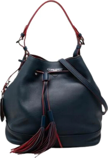 Prada Vintage Dame Blå Prada Vintage Dame Blå