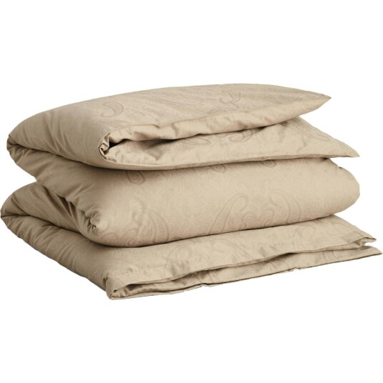 Gant Home Jacquard Paisley Dynetrekk 150x210 cm Cold Beige Gant Home Jacquard Paisley Dynetrekk 150x210 cm Cold Beige