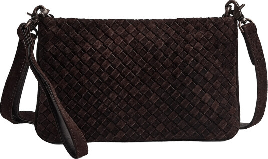 DEPECHE Berlin Clutch - Brown - ONE SIZE DEPECHE Berlin Clutch - Brown - ONE SIZE