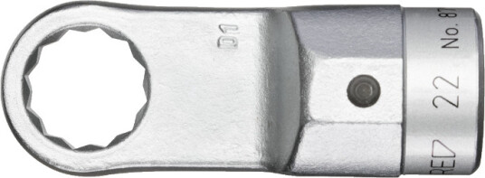 Gedore 8796 24 Torque Wrench End Fitting Kromfarget 2,4 Cm 1 Stykker Chromium Vanadium Steel Cr V